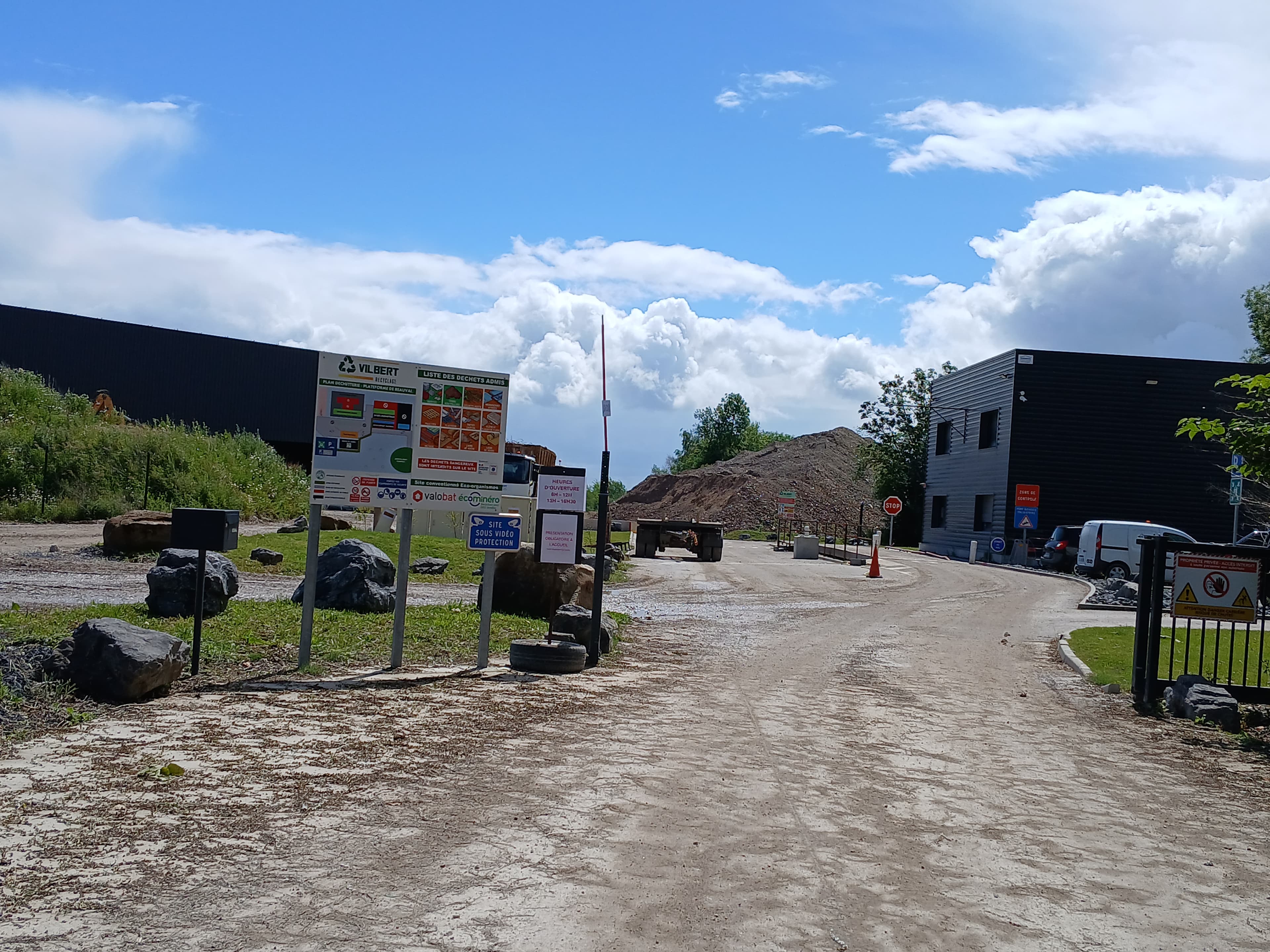 Déchetterie professionnelle